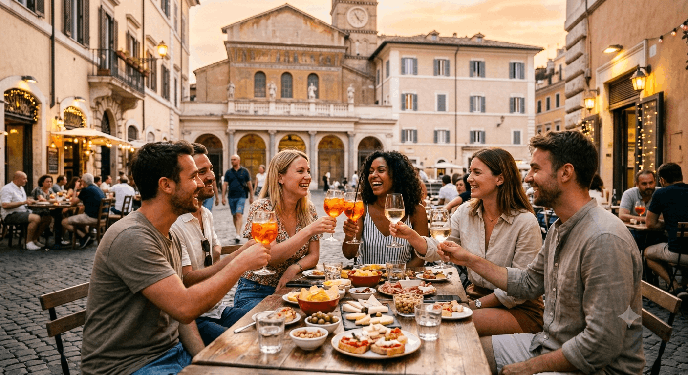 Aperitivo in Rom Die besten Bars & Bräuche 2026