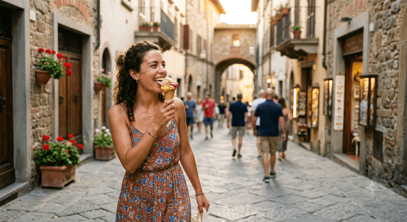 Echte Eisdiele in Italien erkennen Gelato-Qualitäts-Check 2026