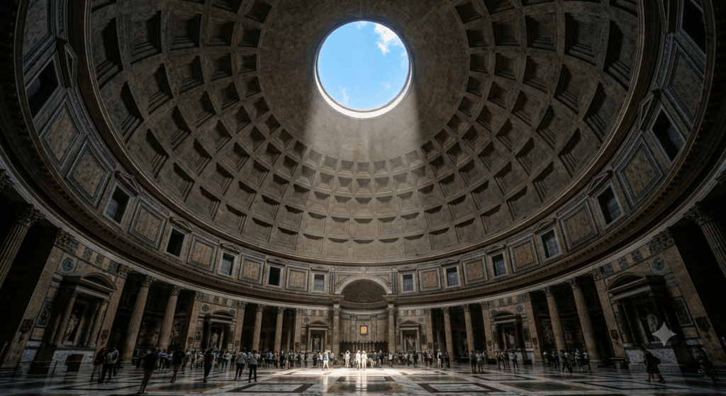 Pantheon Rom Architektur, Geschichte & das Loch im Dach 2026